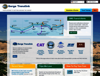 gorgetranslink.com screenshot
