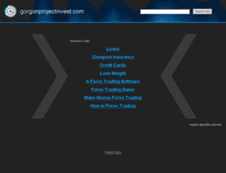gorgonprojectinvest.com screenshot