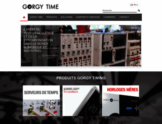 gorgy-timing.com screenshot