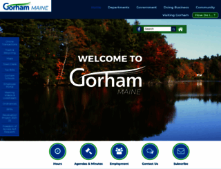 gorham-me.org screenshot
