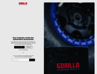gorilla-auto.com screenshot