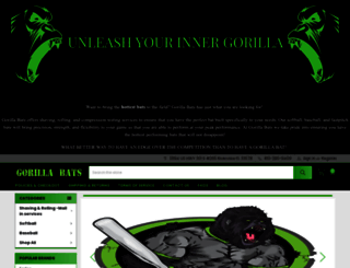 gorillabaseballbats.com screenshot