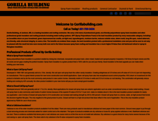 gorillabuilding.com screenshot