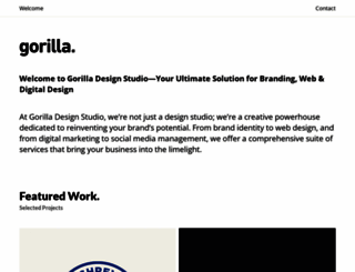 gorilladesignstudio.com screenshot