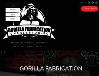 gorillafabrication.com screenshot