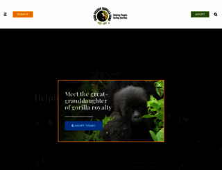 gorillafund.org screenshot