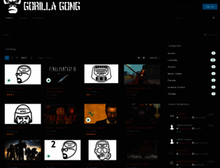 gorillagong.com screenshot