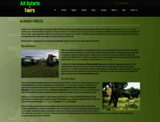 gorillas-safaris.com screenshot