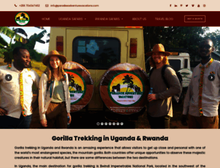 gorillas-tours.com screenshot