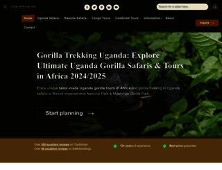 gorillasafaris-tours.com screenshot
