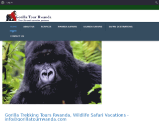 gorillatourrwanda.com screenshot
