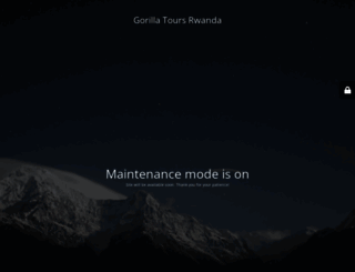 gorillatoursrwanda.com screenshot