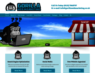 gorillawebmarketing.co.uk screenshot