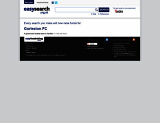 gorleston-fc.easysearch.org.uk screenshot