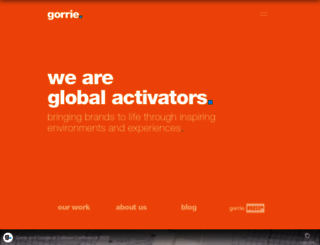 gorrie.com screenshot