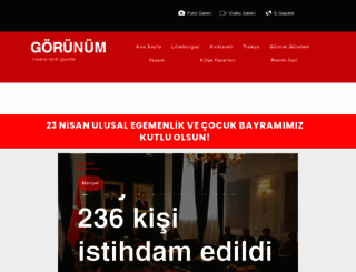 gorunumgazetesi.com.tr screenshot