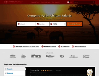 gosafaris.com screenshot