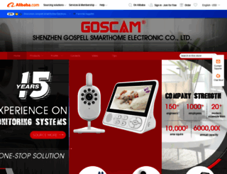 goscam.en.alibaba.com screenshot