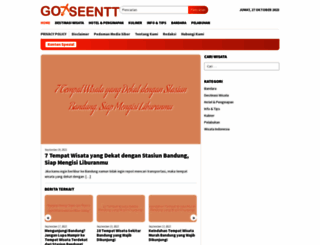 goseentt.com screenshot