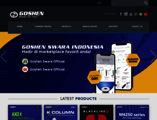 goshen.co.id screenshot