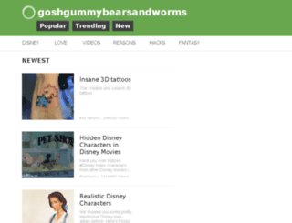 goshgummybearsandworms.me screenshot