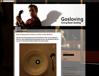 gosloving.blogspot.ca screenshot