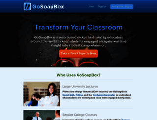 gosoapbox.com screenshot