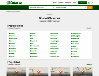 gospel-churches.cmac.ws screenshot