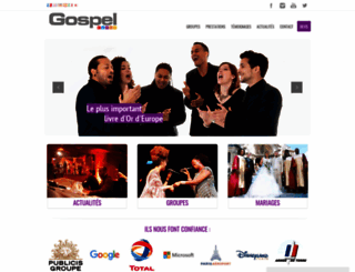 gospel-event.com screenshot
