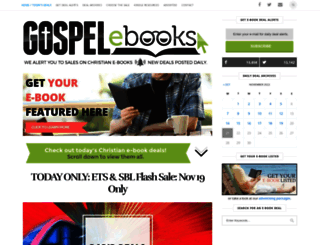 gospelebooks.net screenshot