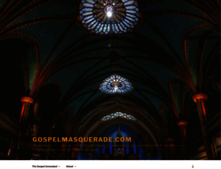 gospelmasquerade.com screenshot
