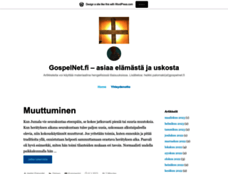 gospelnet.fi screenshot