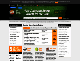 gosportstickets.com screenshot