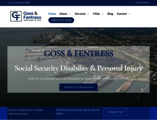 gossandfentress.com screenshot