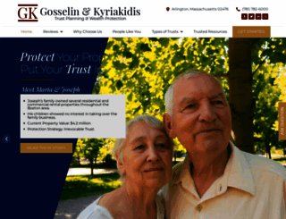 gosselinlaw.com screenshot