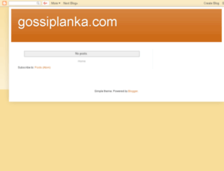 gossiplanka4.blogspot.com screenshot