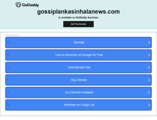 gossiplankasinhalanews.com screenshot