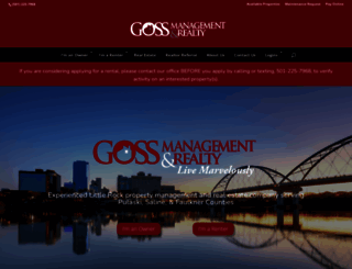 gossmanagement.com screenshot