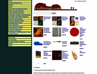 gostrings.com screenshot