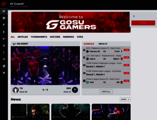 gosugamers.net screenshot