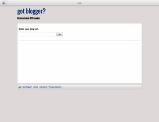 got-blogger.com screenshot