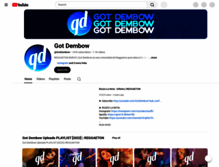 gotdembow.net screenshot