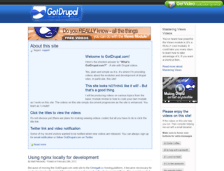 gotdrupal.com screenshot