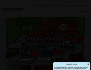goteborgslokaler.se screenshot