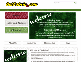 gotfabric.com screenshot