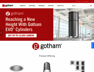 gothamlighting.com screenshot