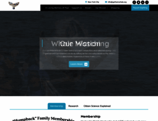 gothamwhale.org screenshot