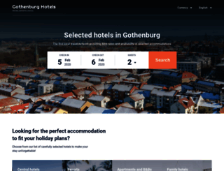 gothenburg-hotels.com screenshot