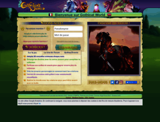 gothicat-world.com screenshot