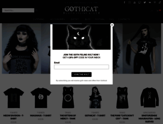 gothicat.net screenshot